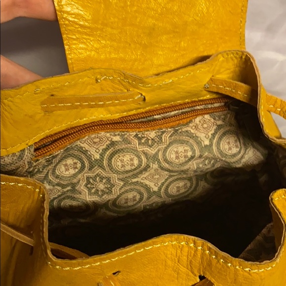 Moroccan Leather Backpack - Picture 9 of 12